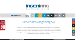 Desktop Screenshot of ingeniarg.com